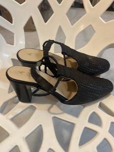 Woven Leather Mules
