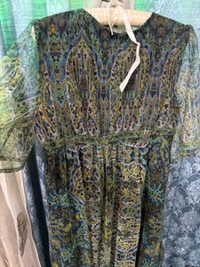 Boho Paisley Embellished Dress