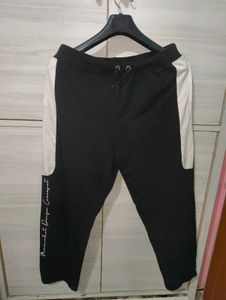 Men&#39;s Black &amp; White Track Pants