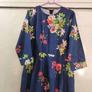 Floral Print Midi Dress