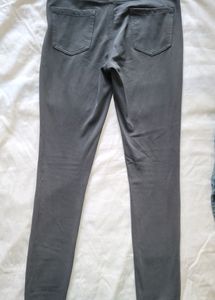 Fig Grey Jeans Skinny Light Weight Size XS