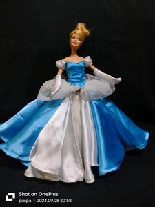 Cindrella Gown For Barbie Doll