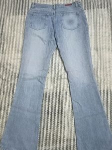 Flared Jean Light Blue Skinny Jea