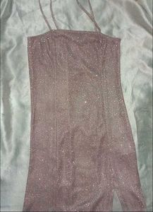 Brand New (H&amp;M) Sparkle ✨ Glitter Pink Dress