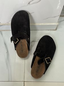 Soleplay Black Sliders - UK7