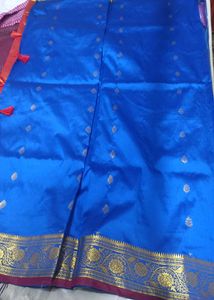 Elegant Blue Saree