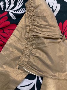 Golden Shimmer Pant, Botique Stitched. New Brand , Size Issue So Didn’t Wore Even Once