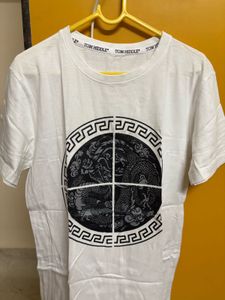 White Graphic Tee