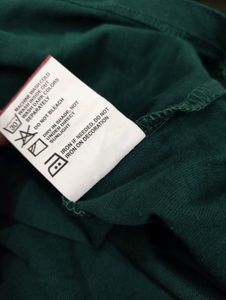 Olive Green Turtle Neck Top
