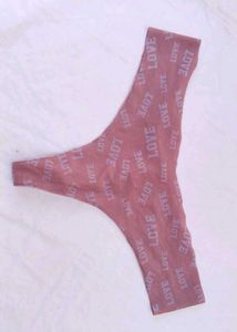 Love Print Panty