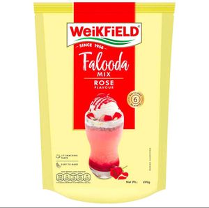 Weikfield Falooda Mix - Rose Flavor, 200g