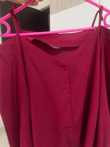 Off Shoulder Shirt