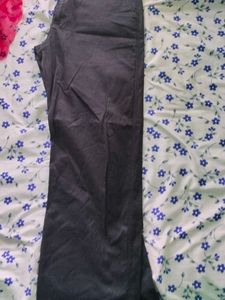 Dark Gray Straight Leg Pants