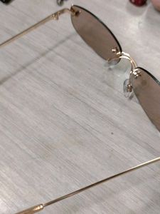 Chic Rimless Butterfly Sunglasses