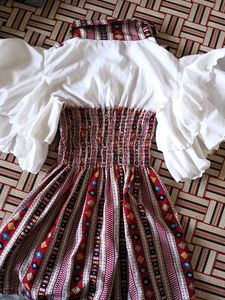 Patterned Vintage Dress