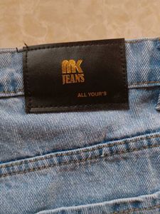 Light Wash Straight Leg Jeans