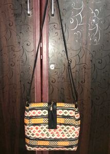 Boho Patterned Crossbody Bag