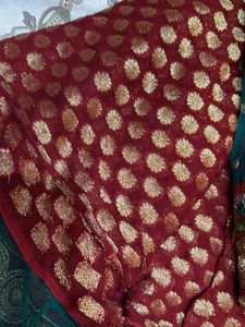 Elegant Embroidered Saree