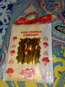 Foil Fringe Curtain For Decorations
