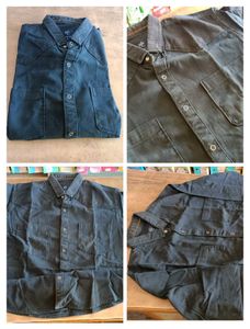 Hard Cotton Shirt For Overlap