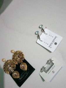 Pack Of 3 Earrings Set