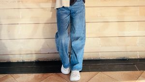 Wide leg Baggy Jeans