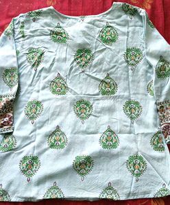 Embroidered Kurta Top