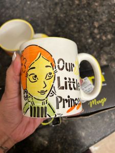 Hand Painted Mugs (1 Pair)