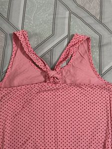 Cute Pink &amp; Red Romper