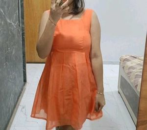 Orange 🧡 Colour Gown