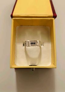 pure silver Gents ring