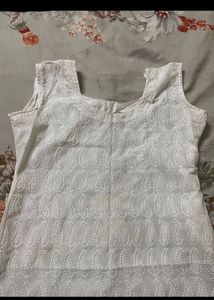 white daily wear kurta