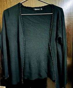 Elegant Black Cardigan