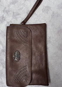 Brown pouch