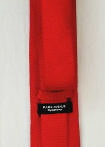 Park Avenue Red Patterned Tie