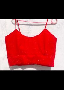 red Designer lehenga With Dupatta❤️🌹