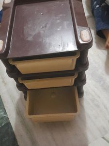 Shrigana 3 Layer Multipurpose Drawer Organizer Desk Chests Box Drawer Unit Organizer Small Size ND Very Preety