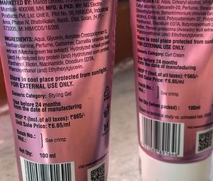 Livon Style Pro Duo, Curl Cream, Styling Gel