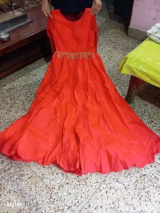 Red &amp; Gold Gaown