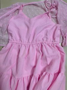 Light Pink Girls Frock(9To 0) Offer For 3 Days
