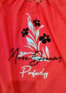 Pink Floral Top with Lace Sleeves