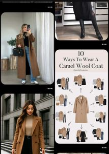 Tan Wool Blend Coat