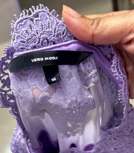 Elegant Lavender Lace Dress