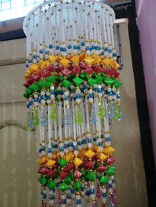 Vintage Beaded Chandelier