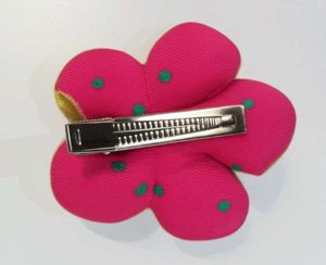 Pink Flower Hair Accessories Set