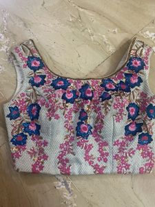 Embroidered Floral Blouse