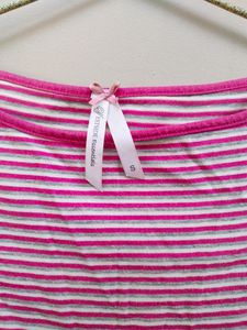 Pink &amp; White Striped t-shirt