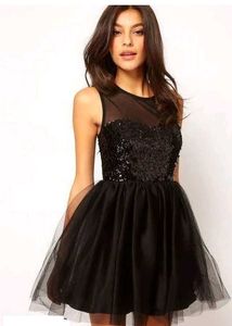 Black Embellished Dress