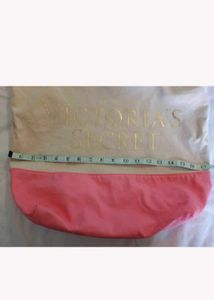 Victoria&#39;s Secret Weekender Tote Bag (Pink N Cream