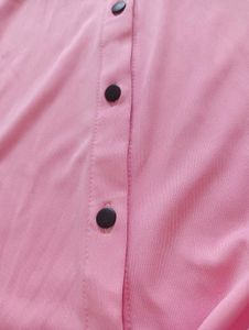 Pink Knot Crop Top